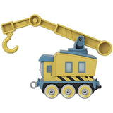 Fisher-Price Thomas & Friends Carly The Crane Vehicle die-cast Push-Along Toy Rail Vehicle for Preschool Kids Ages 3+