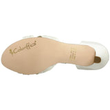 Coloriffics Women's Fantasy Sandal,Ivory,6.5 W