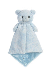 Aurora World Lil Boy Luvster Bear Blanket Plush, 16.5", Blue