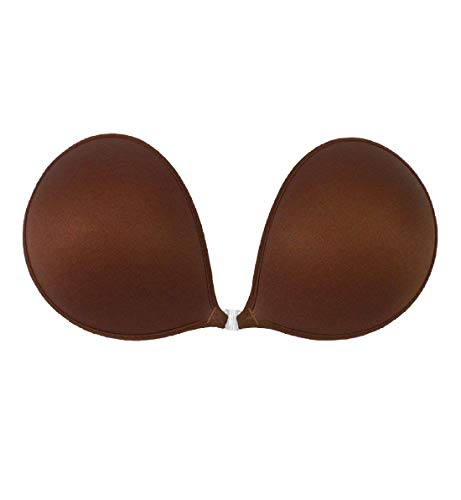 NuBra Feather-Lite Super Light Adhesive Bra (C, Chocolate)