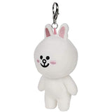 GUND LINE Friends Cony Rabbit Backpack Clip Plush Stuffed Animal, 5"
