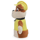 GUND Paw Patrol Rubble Hand Puppet Plush Stuffed Animal Dog, Yellow, 11"