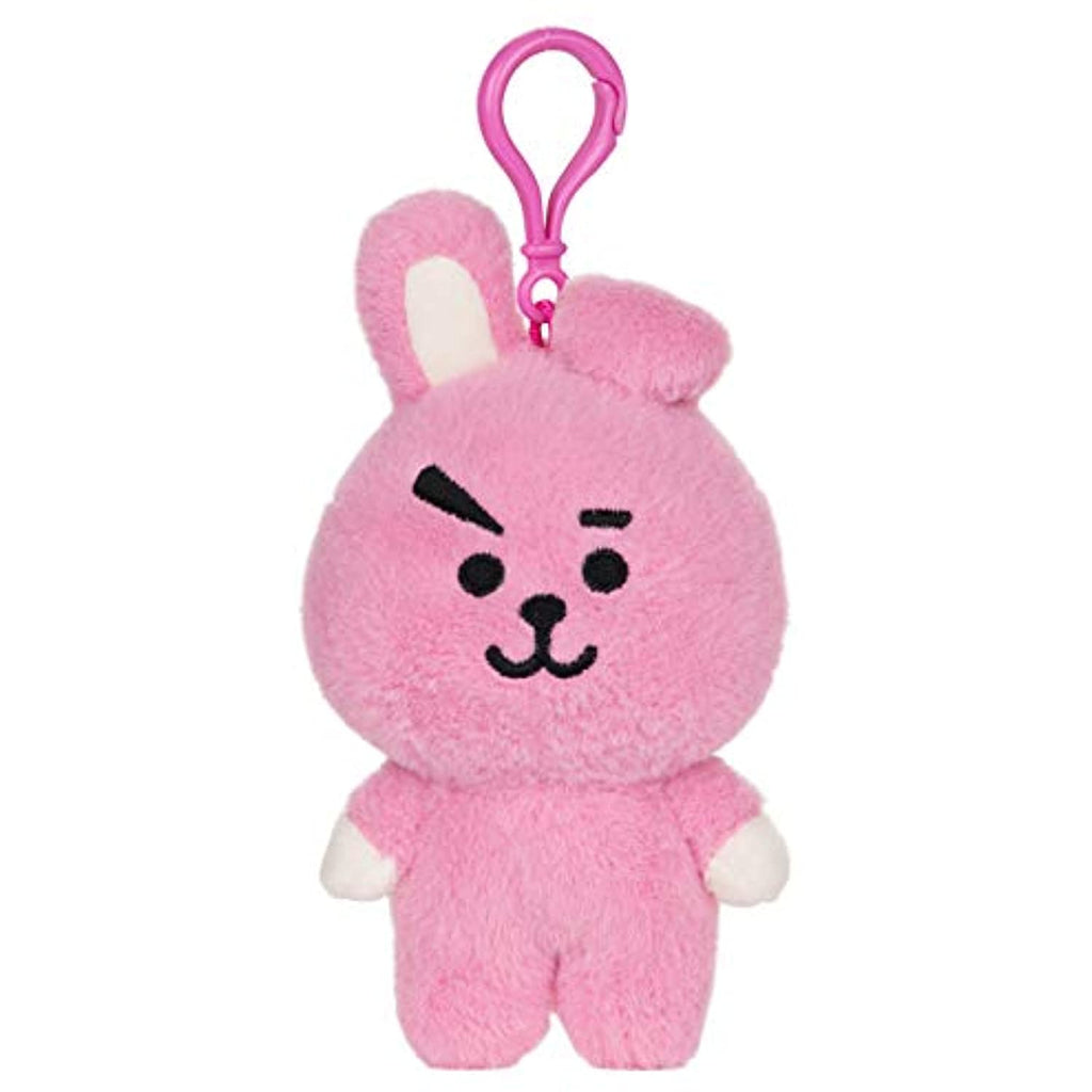 GUND LINE Friends BT21 Cooky Backpack Clip Plush, 4"