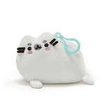 GUND Pusheen Pusheenimal Seal Plush Stuffed Animal Backpack Clip, White, 5"