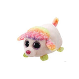 TY Teeny Tys Floral - Multicolor Poodle Plush