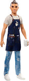Ken Barista Doll, Broad, Wearing Café Apron