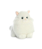 Aurora World Fat Cats Plush Toy Animal, Marshmallow Persian