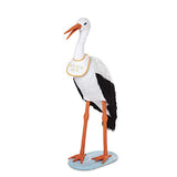 Melissa & Doug It's A Boy Bib for Lifelike Plush Stork Giant Standing Stuffed Animal (3+' Tall)
