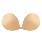 NuBra Seamless Adhesive Bra (Nude, D)