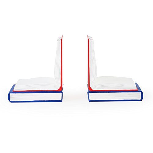 Guidecraft Hand Painted Open Book Bookends, Kids Furniture and Classroom Decoration