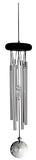 Woodstock Chimes CCMC Crystal Meditation Chime, 16", Silver