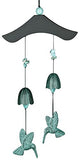 Woodstock Turquoise Bells and Birds Chime- Habitats Collection