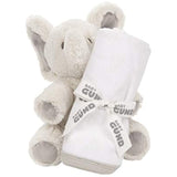 GUND Baby Flappy The Elephant Plush with Blanket Set, 8"