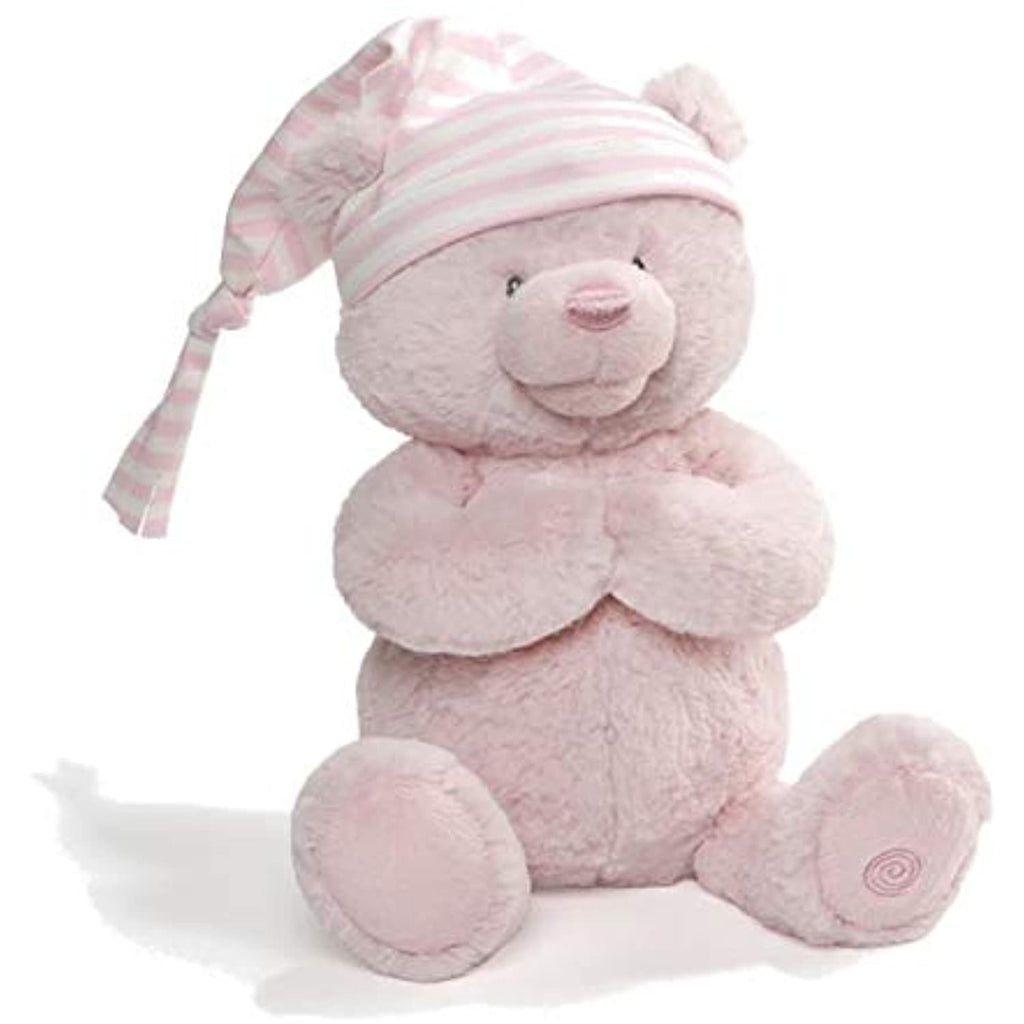 GUND Animated Prayer Bear - Pink