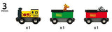 BRIO World - 33722 Safari Train | 3 Piece Toy Train Accessory for Kids Age 3 and Up