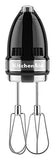 KitchenAid KHM926OB 9-Speed Digital Hand Mixer with Turbo Beater II Accessories and Pro Whisk - Onyx Black