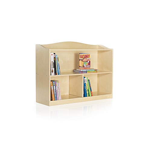 Guidecraft 3-Shelf Bookshelf: Display Books, Toys & Games, Kids' Storage Stand, School Classroom or Playroom Furniture