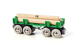 BRIO World - 33696 Lumber Loading Wagon | 4 Piece Train Toy for Kids Ages 3 and Up