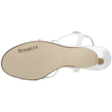 Dyeables Women's Flamingo Dyeable Sandal,White,6 M