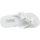 Touch Ups Women's Birdy Sandal,White Vinyl,11 M US