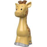 Bundle of 2 |Fisher-Price Little People Single Animal Giraffe + Monkey)