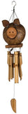 Woodstock Chimes CPIG The Original Guaranteed Musically Tuned Chime Asli Arts Collection, 22-Inch, Coco Pig Bamboo