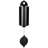 Woodstock Chimes HWLK The Original Guaranteed Musically Tuned Chime Large Heroic Windbell, Black