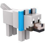 Minecraft 3.25-in Wolf Action Figure w/1 Portal Piece & 1 Accessory