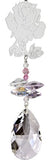 Woodstock Chimes Rainbow Makers Crystal Suncatcher, Rose