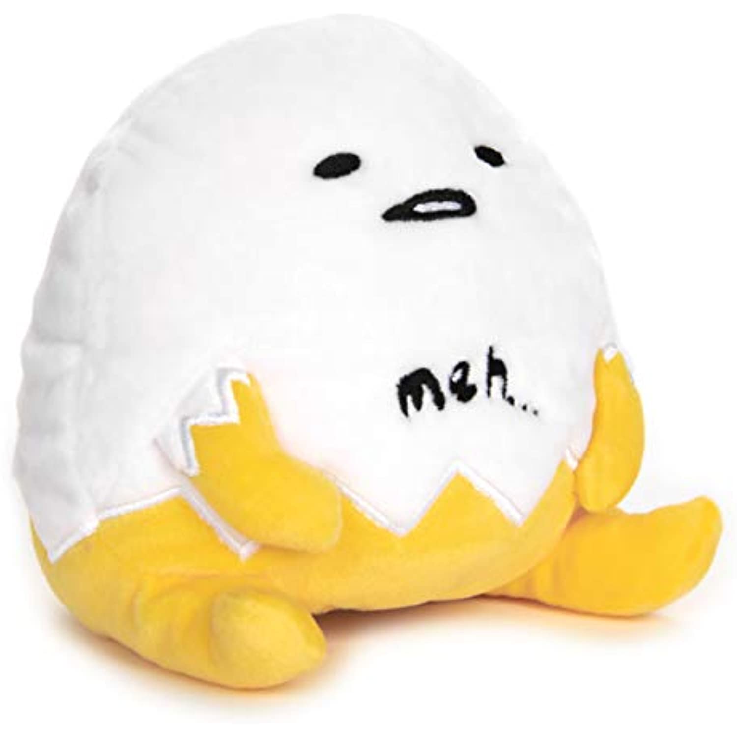 GUND Sanrio Gudetama The Lazy Egg Inside Out 2-in-1 Plush Stuffed Animal, 5.5"
