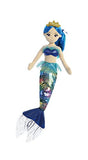 Aurora World Sea Sparkles Mermaid Plush, Rainbow Indigo
