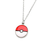 Pokemon Stainless Steel Pendant with Chain (Pokeball)