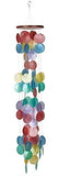 Woodstock Colorful Waterfall Havana Capiz Wind Chime Outdoor Windchimes CWH New