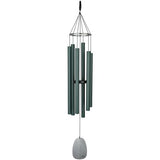 Woodstock Chimes BPLRG The Original Guaranteed Musically Tuned Chime Large Bells of Paradise, 44-Inch, Rainforest Green