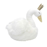 GUND Swan Princess with Glittering Crown Plush Stuffed Animal, 14"