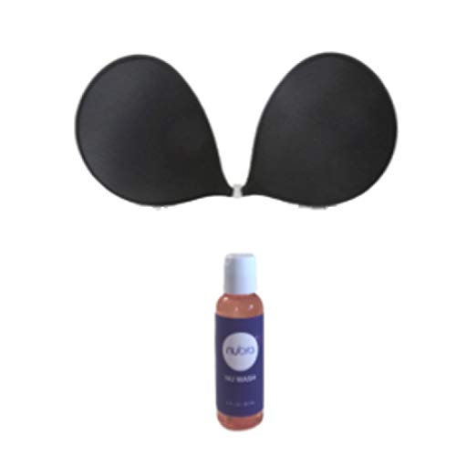 Nubra Super Padded Strapless Silicone Adhesive Bra + Cleanser Authentic Bragel