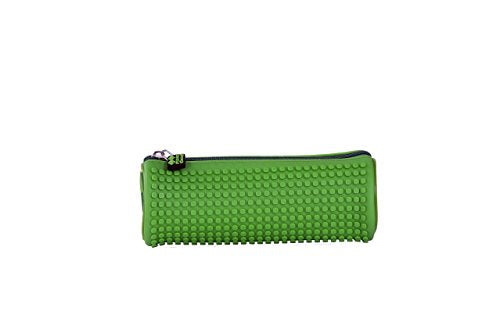 Zoofy International Pixie Rounded Pencil Case, Green/Green