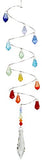 Woodstock Chimes CS22 Makers Suncatchers Crystal Spiral, Rainbow Icicles