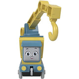 Fisher-Price Thomas & Friends Carly The Crane Vehicle die-cast Push-Along Toy Rail Vehicle for Preschool Kids Ages 3+