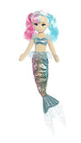 Aurora World Sea Sparkles Rainbow Mermaid Sea Lily Plush