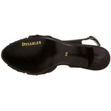Dyeables Women's Nicky Sandal,Black,6.5 M US