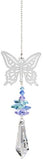 Woodstock Chimes CFBU Butterfly Woodstock Crystal Fantasy-Rainbow Maker Collection, 10-Inch Long
