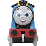 Fisher-Price Thomas & Friends Thomas die-cast Push-Along Toy Train Engine for Preschool Kids Ages 3+
