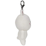 GUND LINE Friends Cony Rabbit Backpack Clip Plush Stuffed Animal, 5"