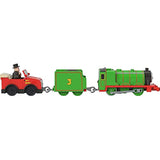Fisher-Price Thomas & Friends Henry with Winston and Sir Topham Hatt, motorized toy train for preschool kids 3 years and older
