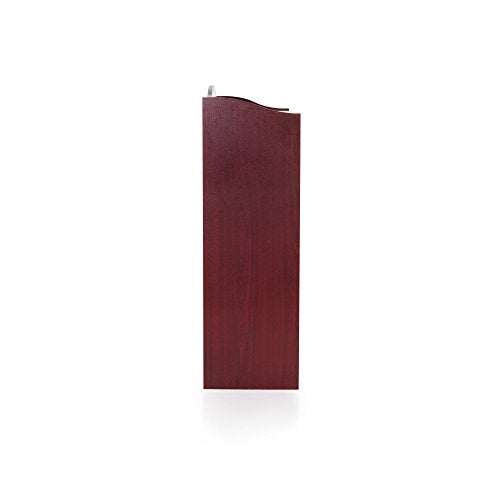 Guidecraft 5-Shelf Cherry Bookcase - Adjustable Shelves, Home & Office Organizer Furniture, Book Display
