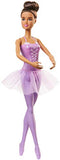 Barbie Ballerina Doll, Brunette, Purple Tutu