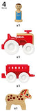 BRIO Farm Tractor Set