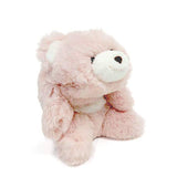 GUND Snuffles Teddy Bear Stuffed Plush Keychain, Rose Pink, 5"