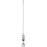 Woodstock Chimes CCGU Rainbow Makers Crystal Grand Cascade Suncatcher, Purple